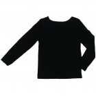 Baju T'Shirt Anak Perempuan Lengan Panjang Hitam Be Your Own - 1