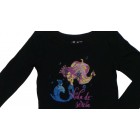 Baju T'shirt Anak Perempuan Lengan Panjang Hitam Putri Duyung Baju T'shirt Anak Perempuan Lengan Panjang Hitam Putri Duyung - 2