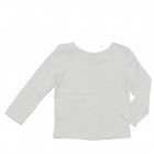 Baju T'shirt Anak Perempuan Lengan Panjang Unicorn Putih - 1